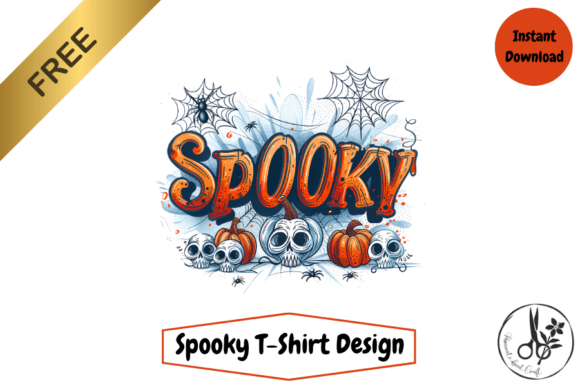 Download Spooky T-Shirt Design - Premium Bundle