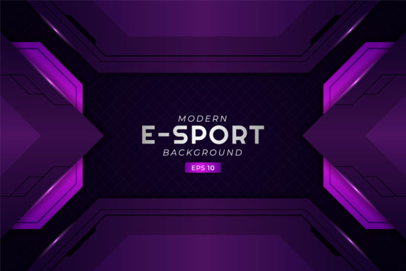 Download Modern E-Sport Gaming Background Purple - Gaming background Collection